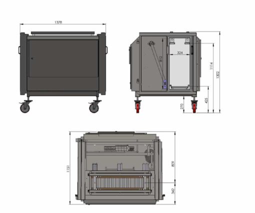 BERNHARDT - Design Vertical Vacuum Packing Chamber