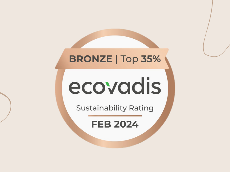 Médaille de Bronze EcoVadis 2024