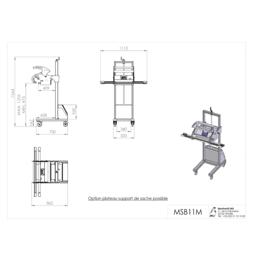 BERNHARDT - Plan Soudeuse Manuelle