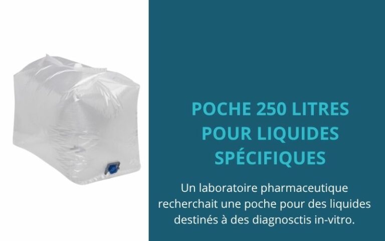 Conditionnement de liquides pharmaceutiques pour le diagnostic in vitro