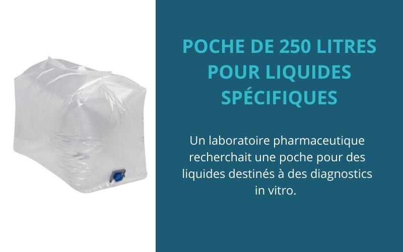 Conditionnement de liquides pharmaceutiques pour le diagnostic in vitro