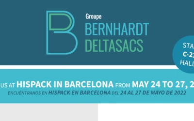 Le Groupe Bernhardt Deltasacs sera présent lors du HISPACK 2022 à Barcelone